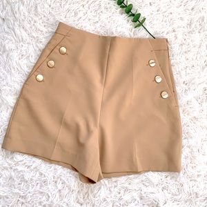 Beige Zara Shorts - Size Medium